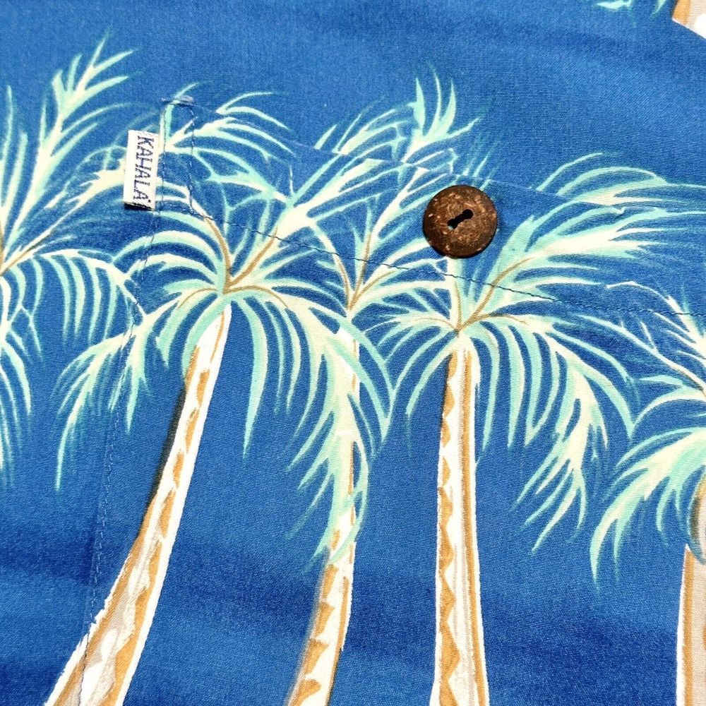Kahala Hawaiian Shirt John Severson Mens Size XL Button Shirt Short Sleeve Rayon - Picture 8 of 11